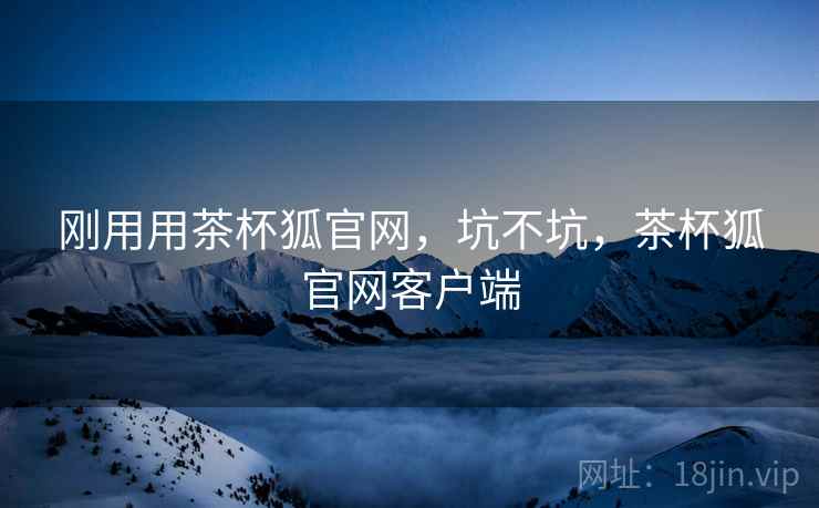 刚用用茶杯狐官网,坑不坑,茶杯狐官网客户端 刚用用茶杯狐官网,坑不坑,茶杯狐官网客户端