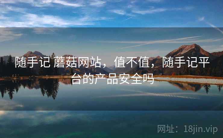 随手记 蘑菇网站，值不值，随手记平台的产品安全吗